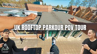 UK Rooftop Parkour POV Tour 🇬🇧 | REACTION