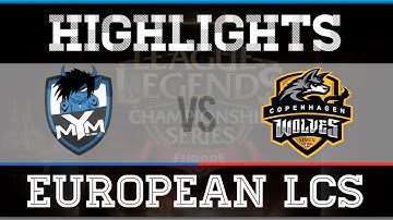 EU LCS Spring 2015 Highlights : Meet Your Makers vs Copenhagen Wolves (W2D2)