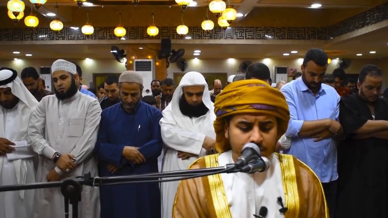 {أواخر الأحزاب} تلاوة خاشعة للقارئ هزاع البلوشي| مسجد الرحمه بمملكة الأردن