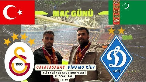 Galatasaray-Dinamo kiev futbol dususygy vlog  UEFA Avrupa ligi karşılaşması