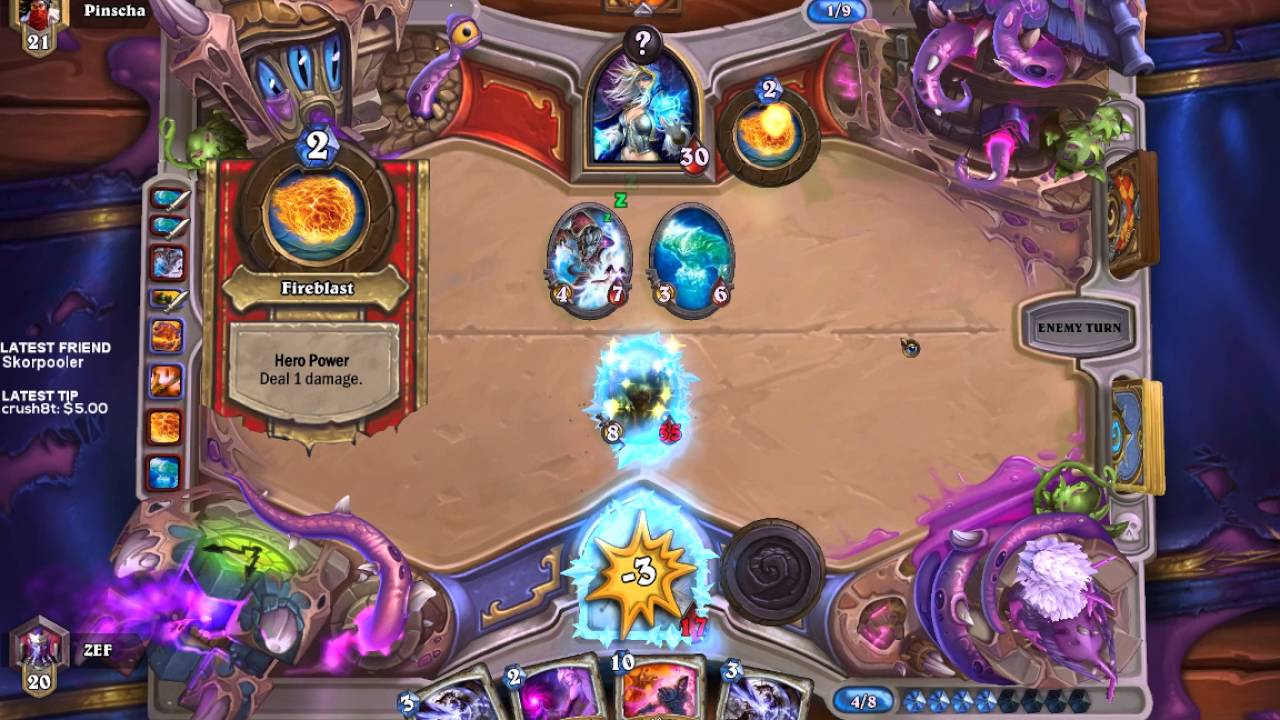 Hearthstone -Unlucky Mage