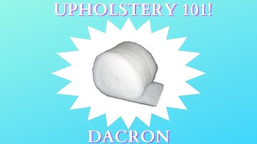 The Comfort of Dacron - Uses & Tips