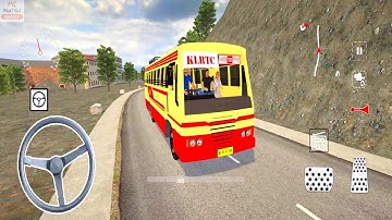 KSRTC Bus Accident in Bharat Bus Simulator Android Gameplay | New Bus Game 2025 Download