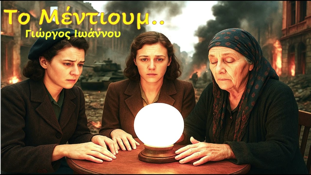 To μέντιουμ.. Γιώργος Ιωάννου.. Διήγημα.. Logo-texnis Geo Stavrianea