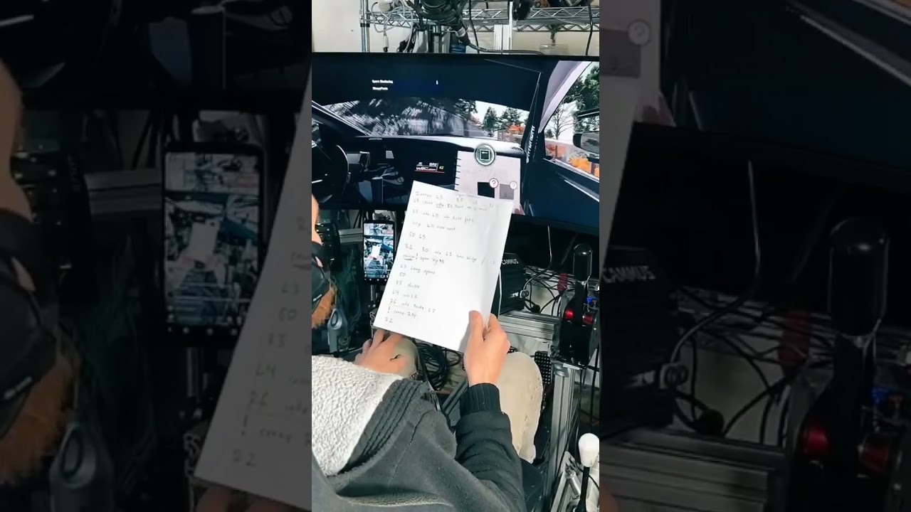 1st time Co-driving! 