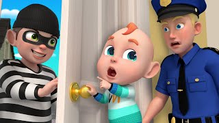 Who's At the Door? | Don't Open The Door To Strangers | Rosoo - Kids Songs &amp; Cartoons