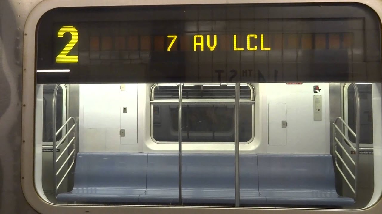 NYC Subway Special: R142 (2) Exterior Destination Sign To East 180th ...