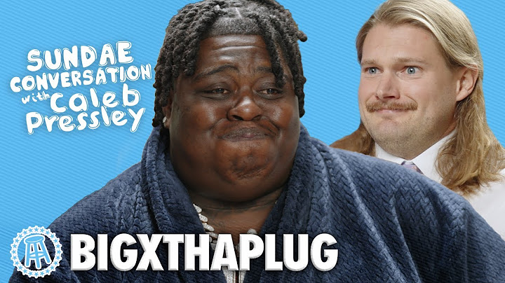 BIGXTHAPLUG: Sundae Conversation with Caleb Pressley