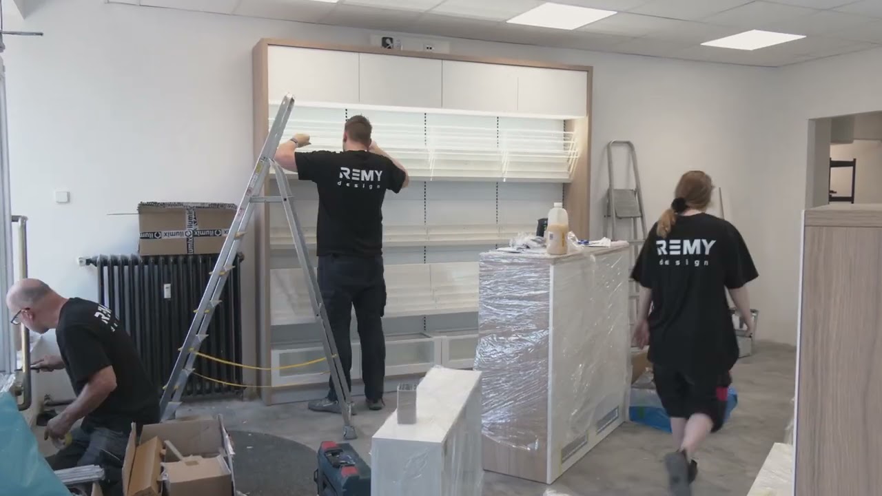 Stavba nového konceptu prodejen TRAFICON