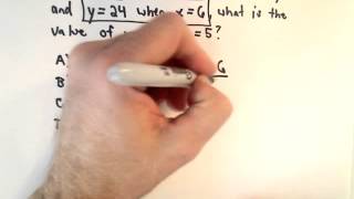 SAT Math - Question 2, Section 2, 2016 Edition and Beyond