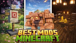 TOP +10 Modów Które ULEPSZĄ Twoją Grę w Minecraft [+1.20, +1.21] [FABRIC / FORGE]