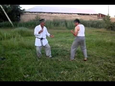 Узбекский боевой стиль (Борьба Львов) основатель мастер Масуд Али №18