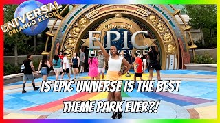 EPIC UNIVERSE is HERE! Trying Rides, Food, Live Shows & More! | Universal Orlando