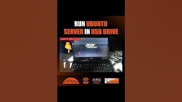 How to run Ubuntu Server in USB Drive