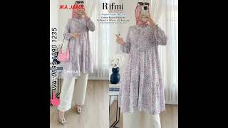 Model baju Setelan Wanita Terbaru 2025 masa kini | Rekomendasi Tunik Terbaru 2026 modern, Part 6