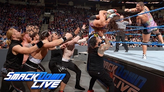 12-Man Tag Team Match: SmackDown LIVE, Feb. 7, 2017