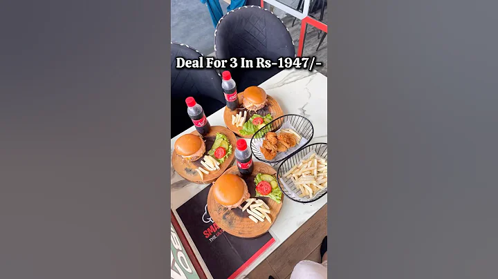 Most Economical Beef Burger Deal In I-8 Markaz Islamabad | Smashers #food #islamabadfoodblog