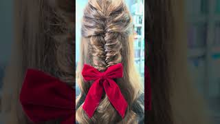 Christmas Fishtail Braid by Headmasters