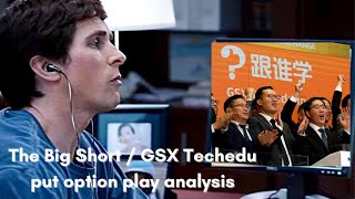 The Big Short:GSX Techedu Put Option Play Analysis #GSXstock  #Carson Block
