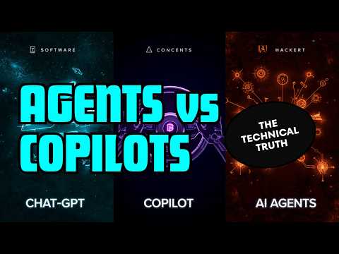 Architecting Autonomy: AI Agents vs Copilots vs ChatGPT (Technical Deep Dive)