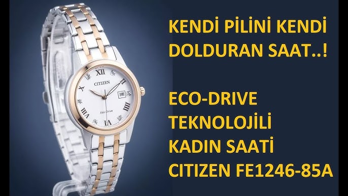 Citizen Ecodrive FE1081-59E - Zegarek.net YouTube 