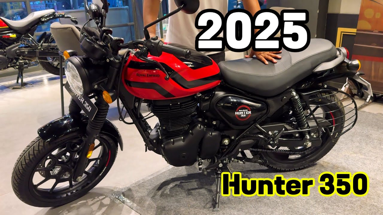 Royal Enfield Hunter 350 London Red 2025  | Now More Comfortable |Changes, On Road Price | Review