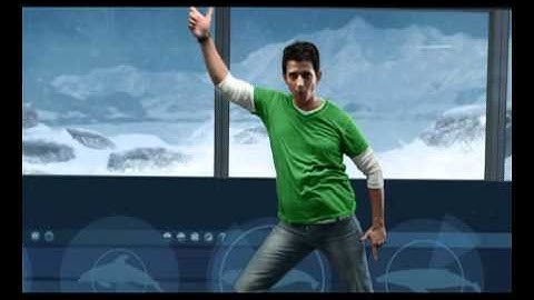 Bollywood Star Sharman Joshi dances with a Penguin!