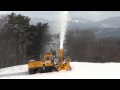 はたらくクルマ 『2015道後山に春が来た!!』　ロータリ除雪車