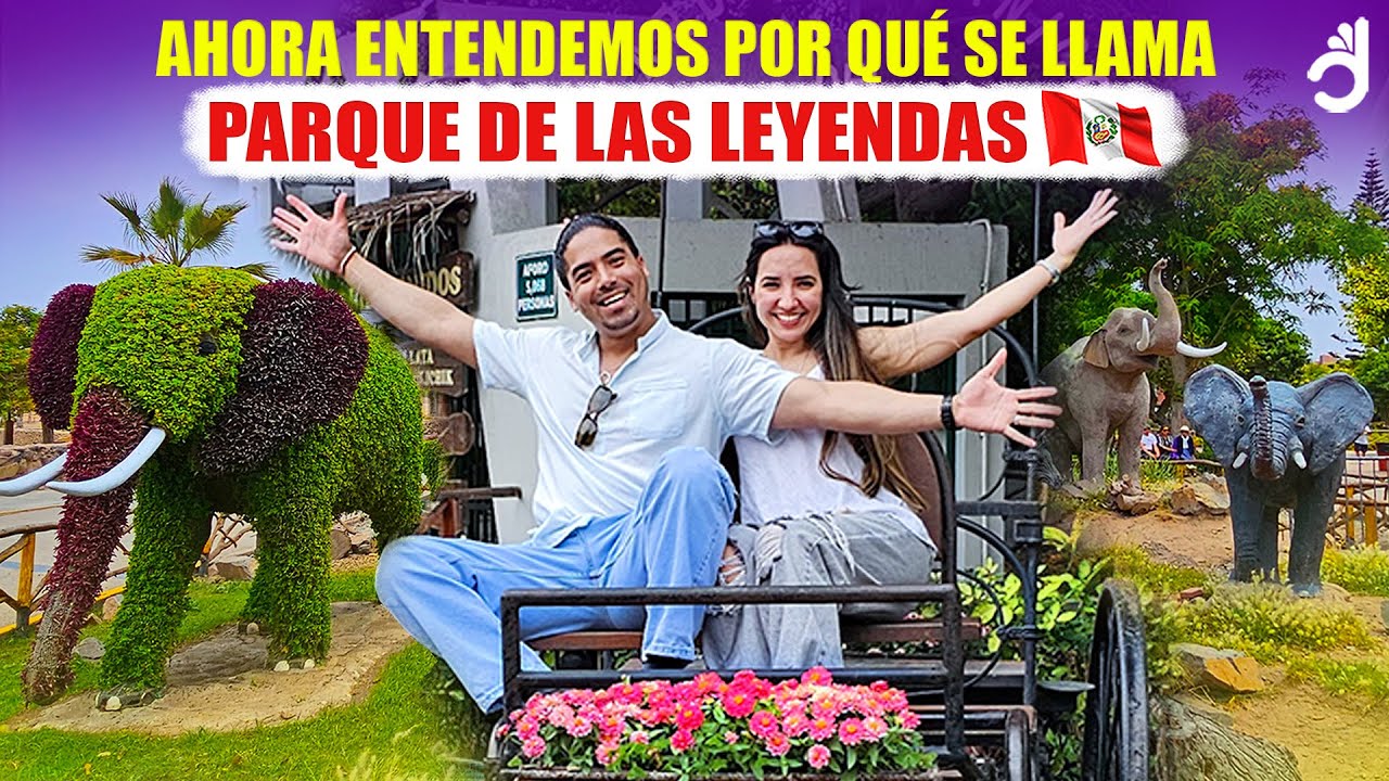 CUBANOS VISITAN PARQUE de las LEYENDAS de LIMA, PERÚ y les IMPACTA el ZOOLÓGICO🇵🇪🦁🐆