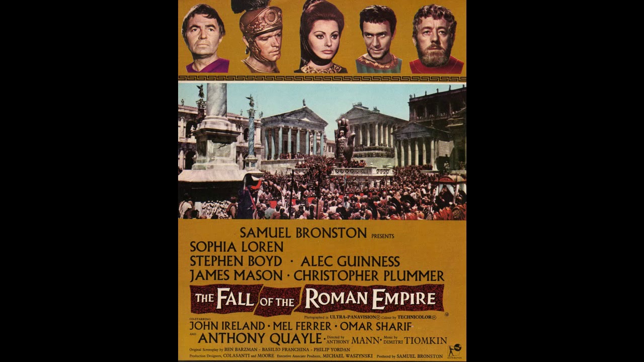 在 YouTube 上觀看「Dimitri Tiomkin - The Fall Of Rome (The Fall of the Roman Empire, 1964)」 在 YouTube 上觀看「Dimitri Tiomkin - The Fall Of Rome (The Fall of the Roman Empire, 1964)」