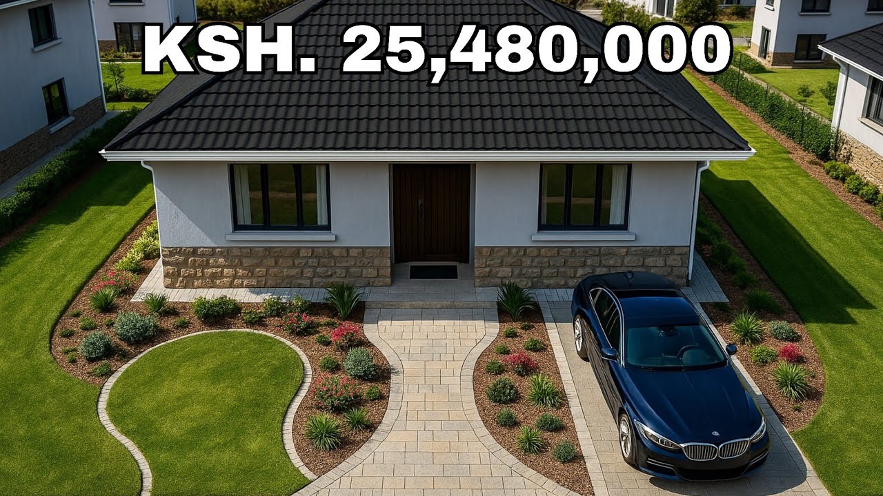 ВНУТРИ РОСКОШНОГО ОСОБНЯКА С 4 СПАЛЬНЯМИ ВБЛИЗИ МОМБАСА-РОУД 🏡