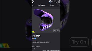 ( Limited UGC Item ) How To Get MX Helmet ROBLOX ( 2024 ) Dean YT