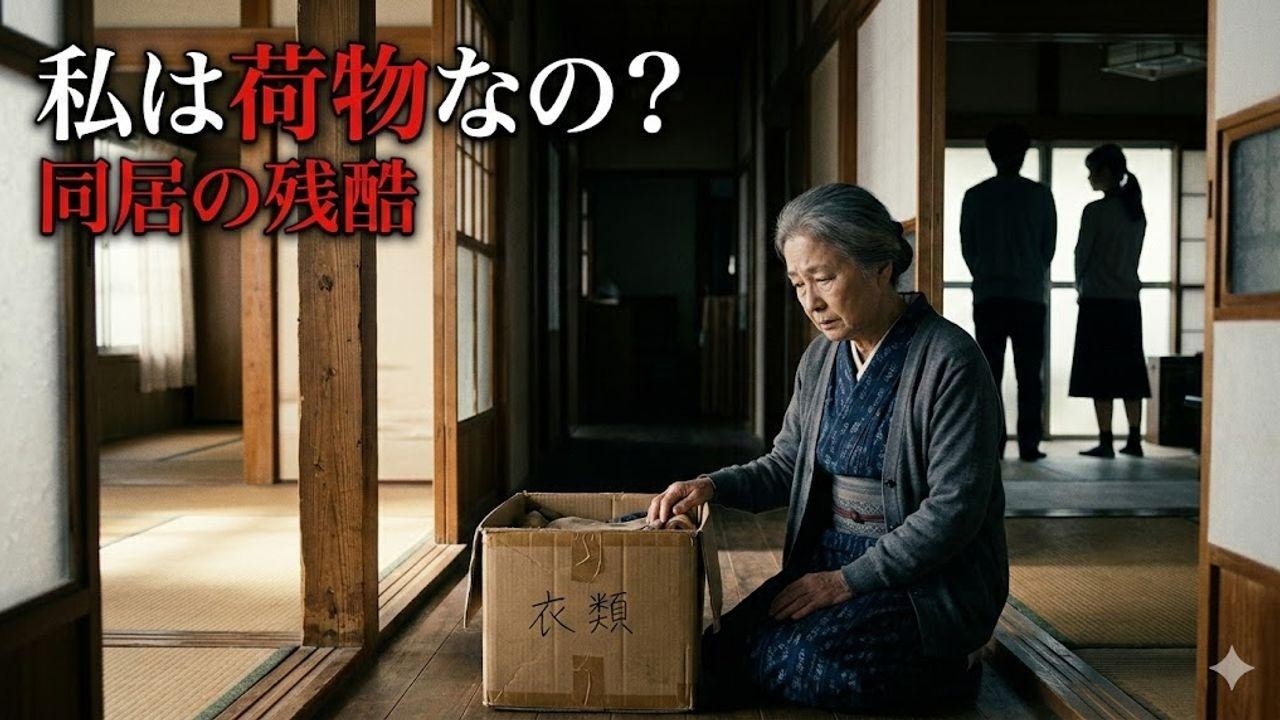年金6万円で息子と同居。3年後に知った残酷な真実。家族という名の地獄