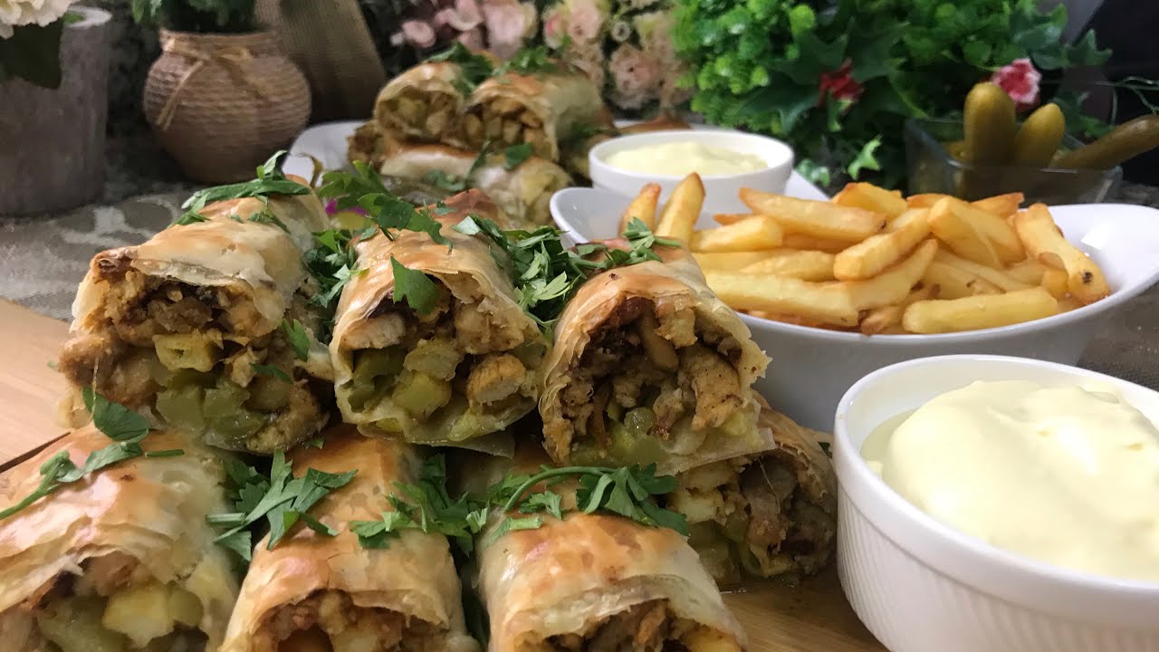 طريقة عمل شورما بالجلاش