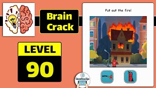 Brain Crack Level 90 Put out the fire Walkthrough