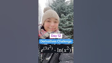 Day 12 🎉Derivatives Challenge! Exponential & log derivatives, power rule, chain rule, sat math prep
