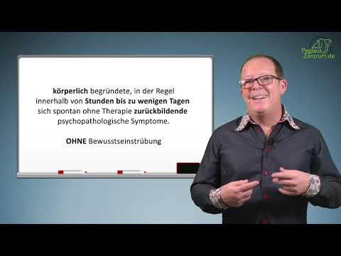 Video: Organische Psychose - Ursachen, Symptome Und Behandlung Der Organischen Psychose