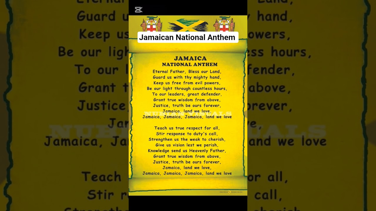 Jamaican National Anthem - YouTube
