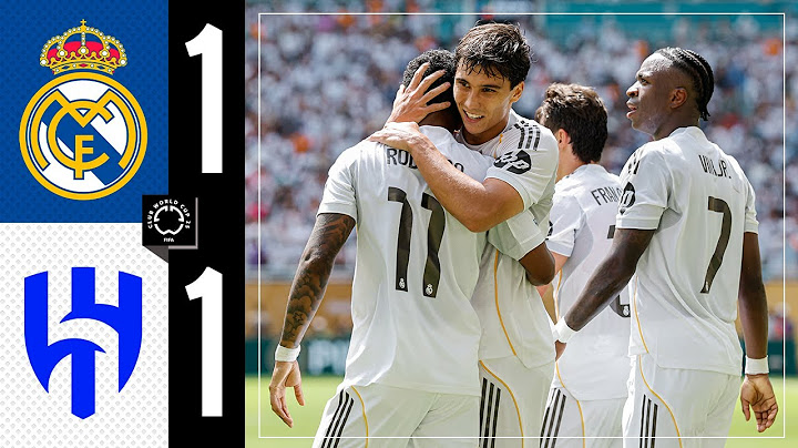 HIGHLIGHTS | Real Madrid 1-1 Al Hilal | FIFA Club World Cup