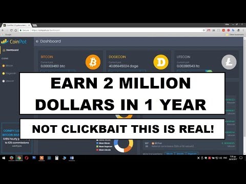 Coinpot Free Money .$2 Million Dollars A Year (This Is Not Clickbait)