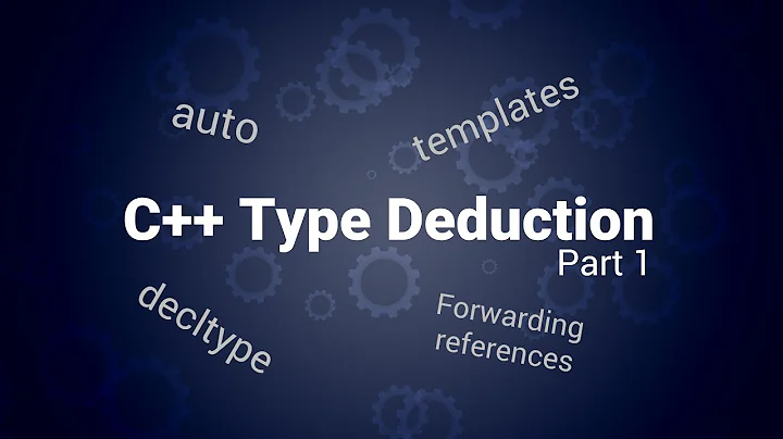 C++ type deduction - Part 1: Template and auto type deduction