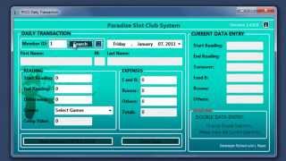 My FIRST VB.NET PROJECT [Casino Slot System]