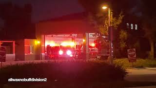 OCFA Engine 6 Responding