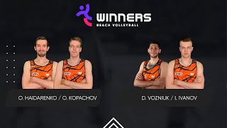 Winners Beach Volleyball. Men. O. Haidarenko / O. Kopachov - D. Vozniuk / I. Ivanov 25.10.2025