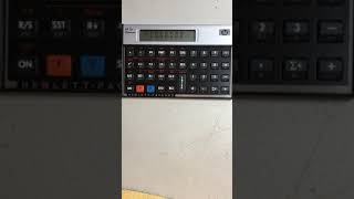 HP 12c Platinum Calculator