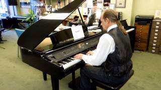 Yamaha Clavinova CVP609GP (Digital Grand Piano) Test drive Yamaha Clavinova CVP609GP (Digital Grand Piano) Test drive