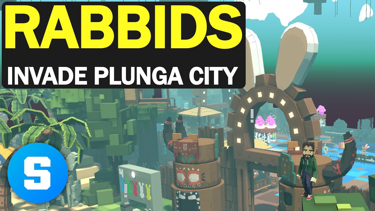 The Sandbox Event - Rabbids invade Plunga City - All Quests Walkthrough - NFT Cryptocurrency Game