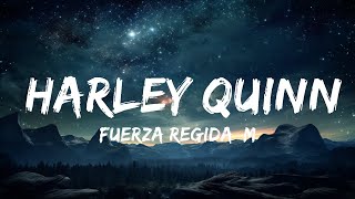 Fuerza Regida, Marshmello - HARLEY QUINN (Letra/Lyrics)  | Music Mystique