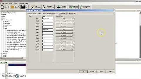 Robot C Tutorial #4 - LimitSwitch