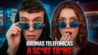 BROMAS TELEFONICAS A CARIÑOSAS TRANS (SALE MAL)